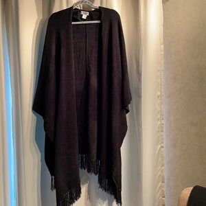 Vintage Gantos Sweater Cape, Midi